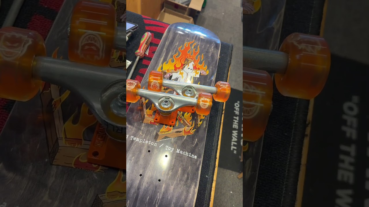 Toy Machine Custom Complete build for a customer! #aaskateshop #skateboarding #build #skateshop