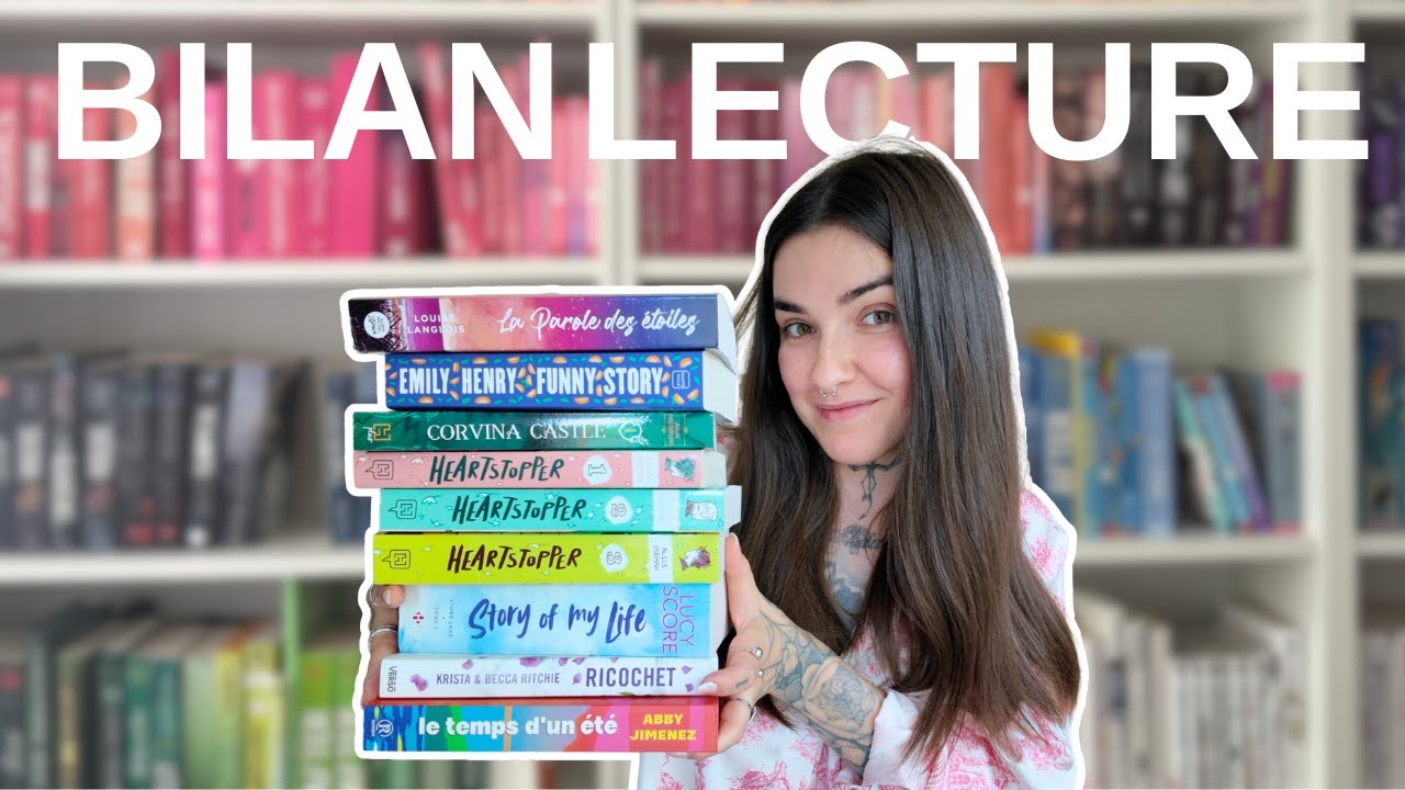 BILAN LECTURE JUILLET + PILE À LIRE AOUT !