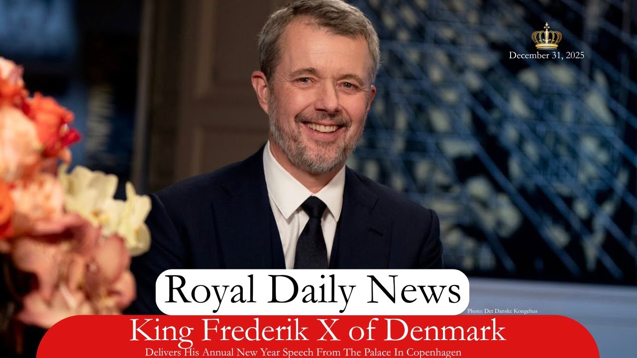 King Frederik X of Denmark Delivers His New Year Speech Emphasizing Unity and Strength | Royal News