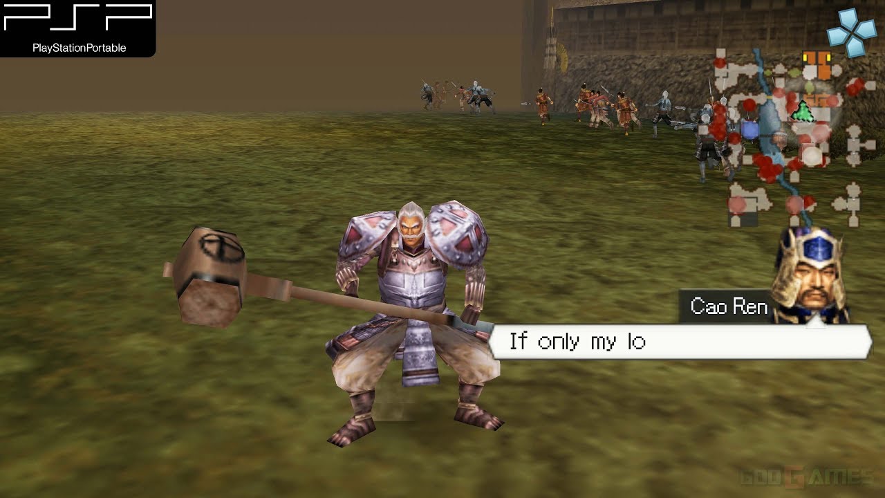 Warriors Orochi — геймплей PSP 4k 2160p (PPSSPP)