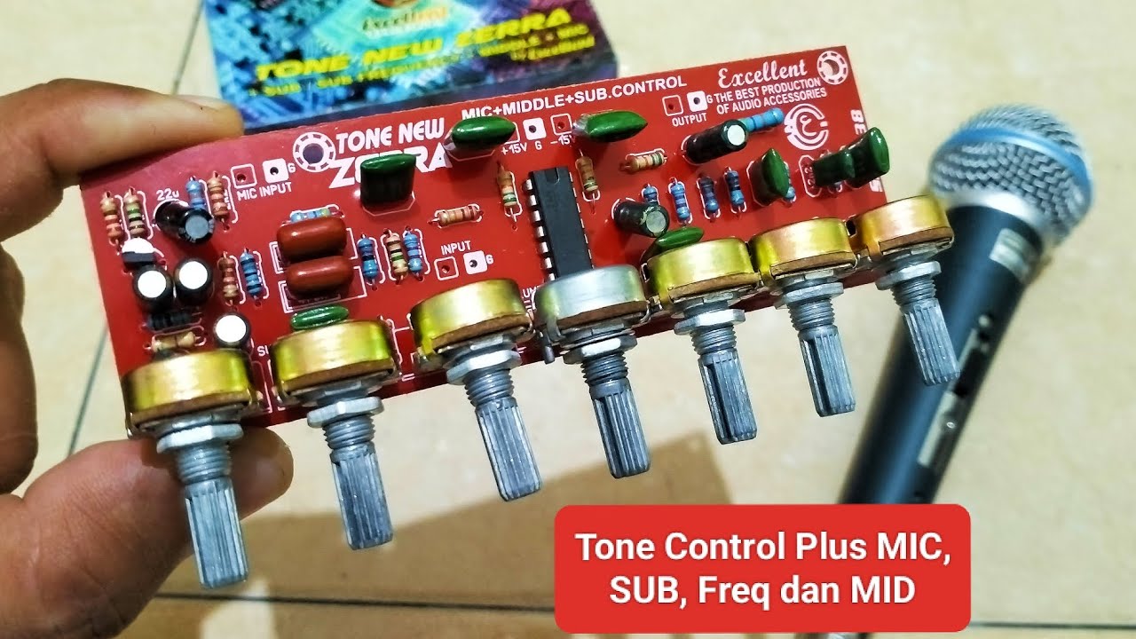 REVIEW Tone Control plus Mic, Sub, Freq, dan Middle