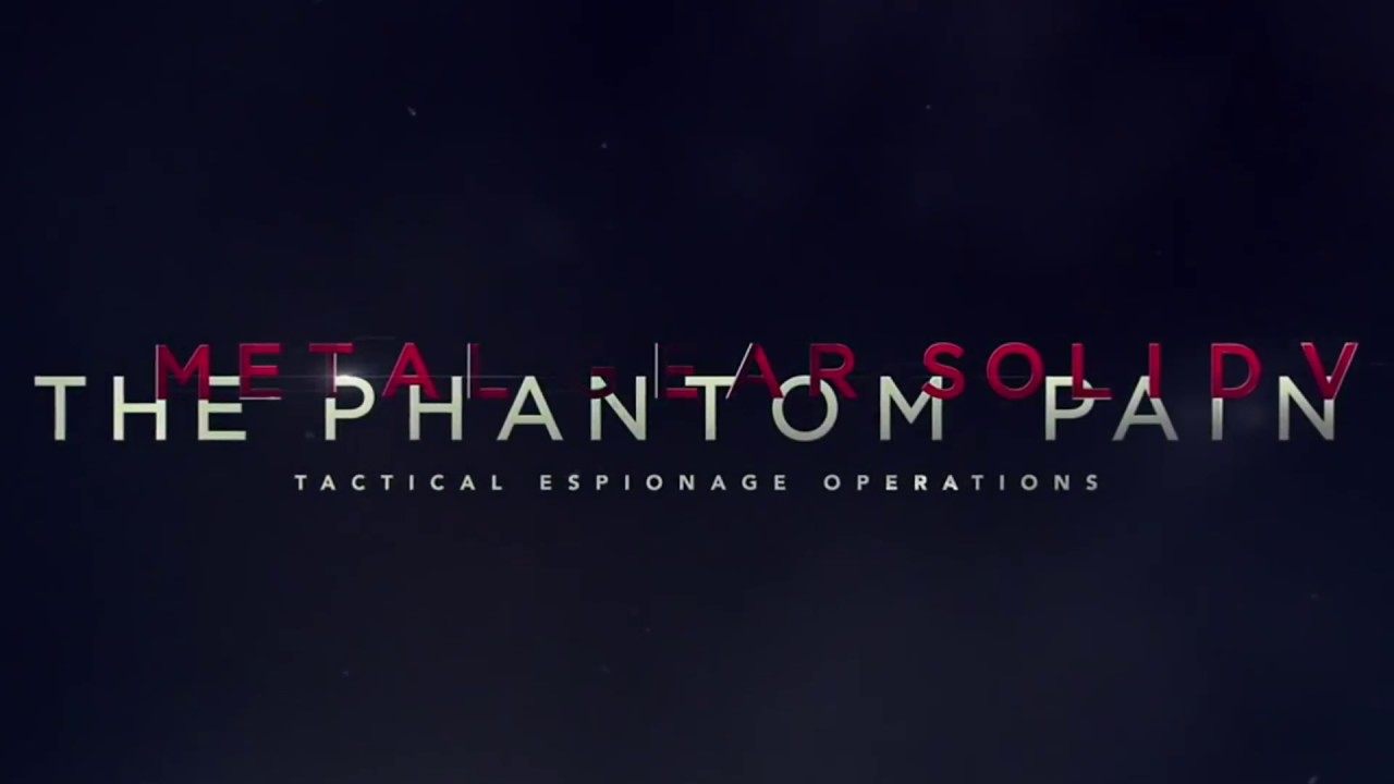 【MAD】 MGS V The Phantom Pain -Anime-ish style opening-