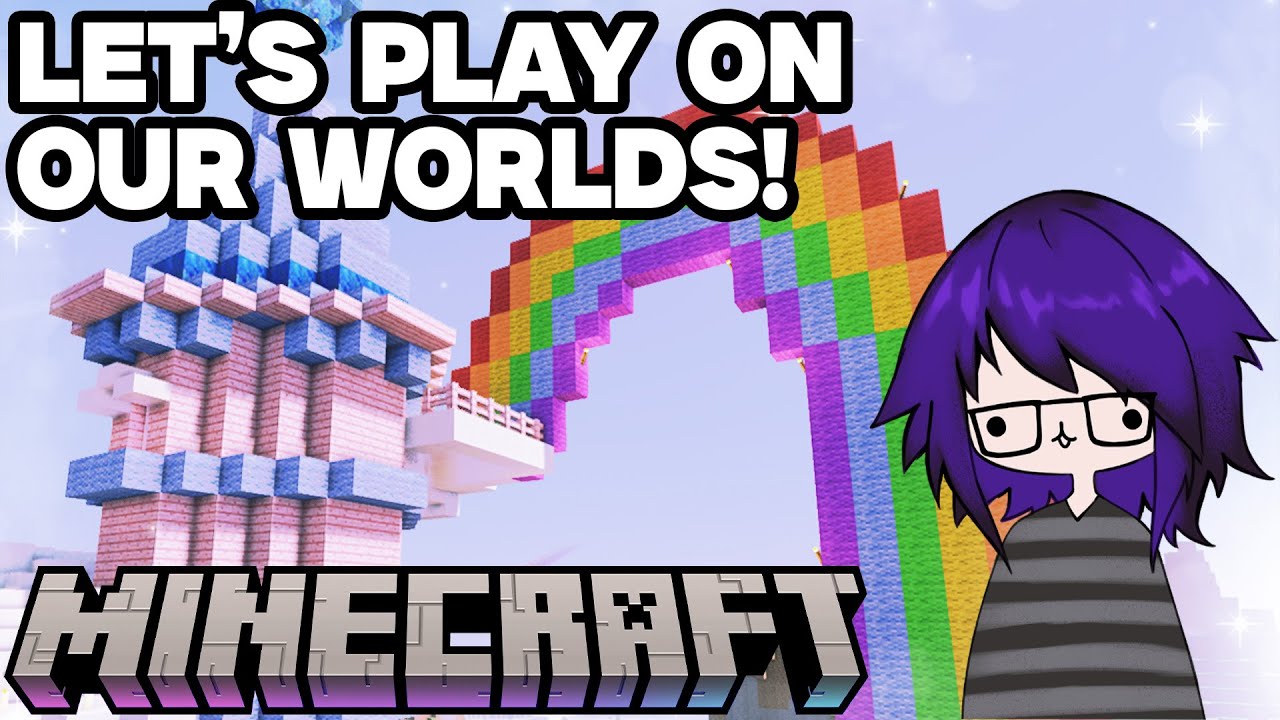 Let's play on our Minecraft worlds!! Silly and fun Minecraft stream! ◕⩊◕ ᯓ★