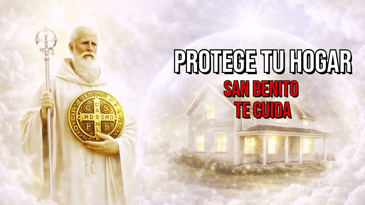 San Benito protección poderosa para tu hogar y tu familia