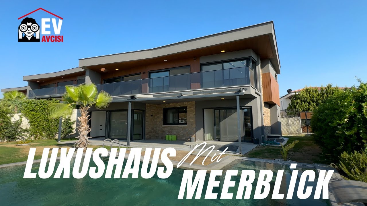 Luxushaus mit Meerblick Zu Verkaufen in Kuşadası Turkei / Kusadasi- Haus zu Verkaufen #1403