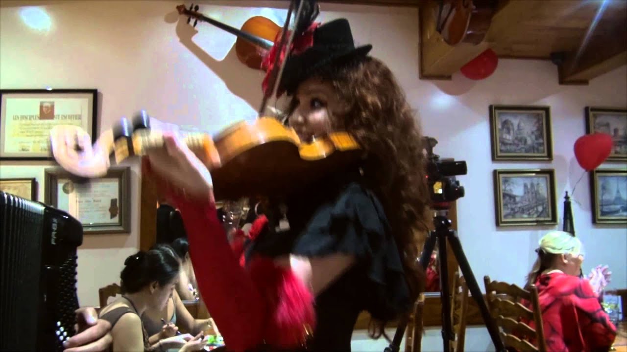 Le Classic French Restaurant's Last Day with Ingrid Rochet, violin and Tony Russo, accordion