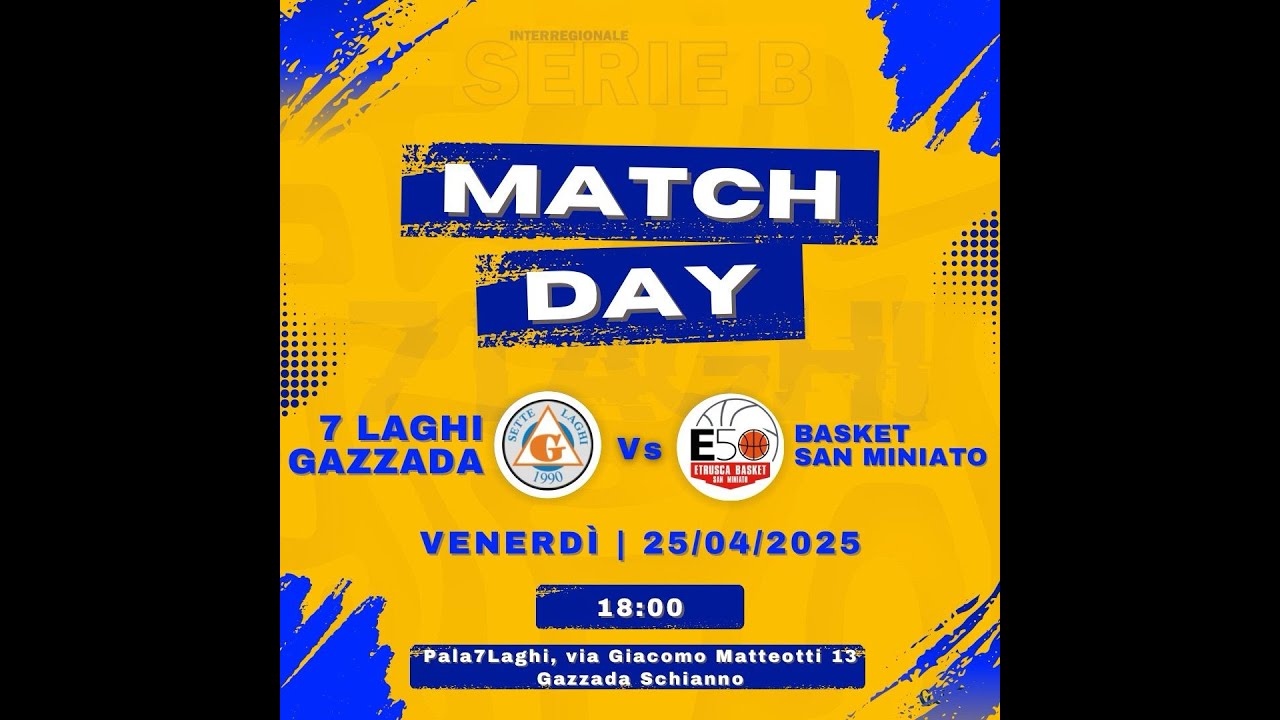COELSANUS 7 LAGHI GAZZADA VS LE PATRIE ETRUSCA SAN MINIATO