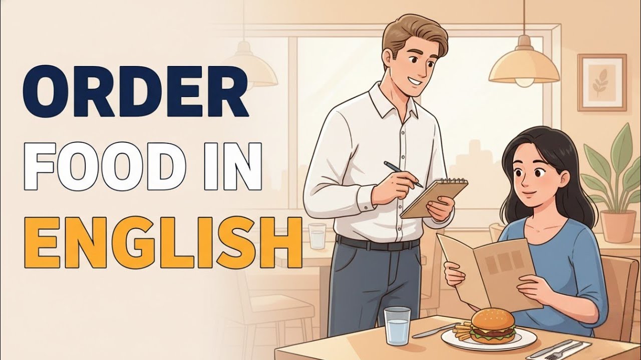 English at the restaurant | Basic English Conversation