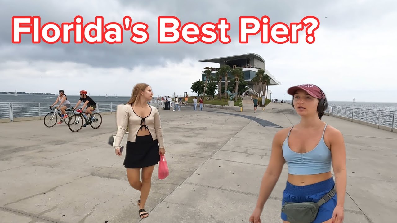 Florida&rsquo;s Best Pier? | Walking the St. Pete Pier in 4K