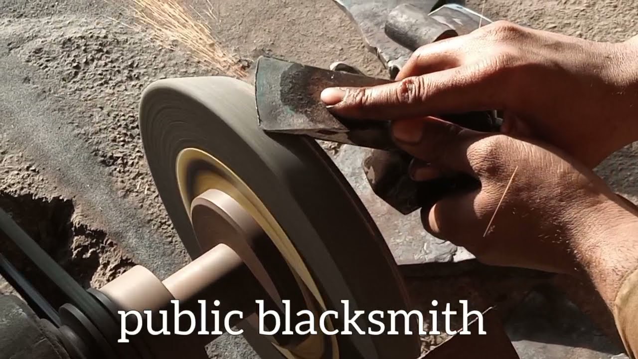 forging and sharfening basula| publicblacksmith  @inamblacksmith