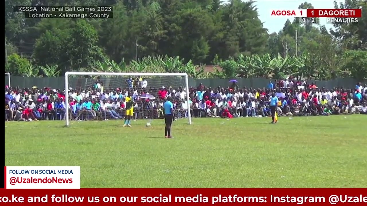 PENALTIES: AGORO SARE VS DAGORETTI SEMI FINALS AT KAKAMEGA HIGH SCHOOL