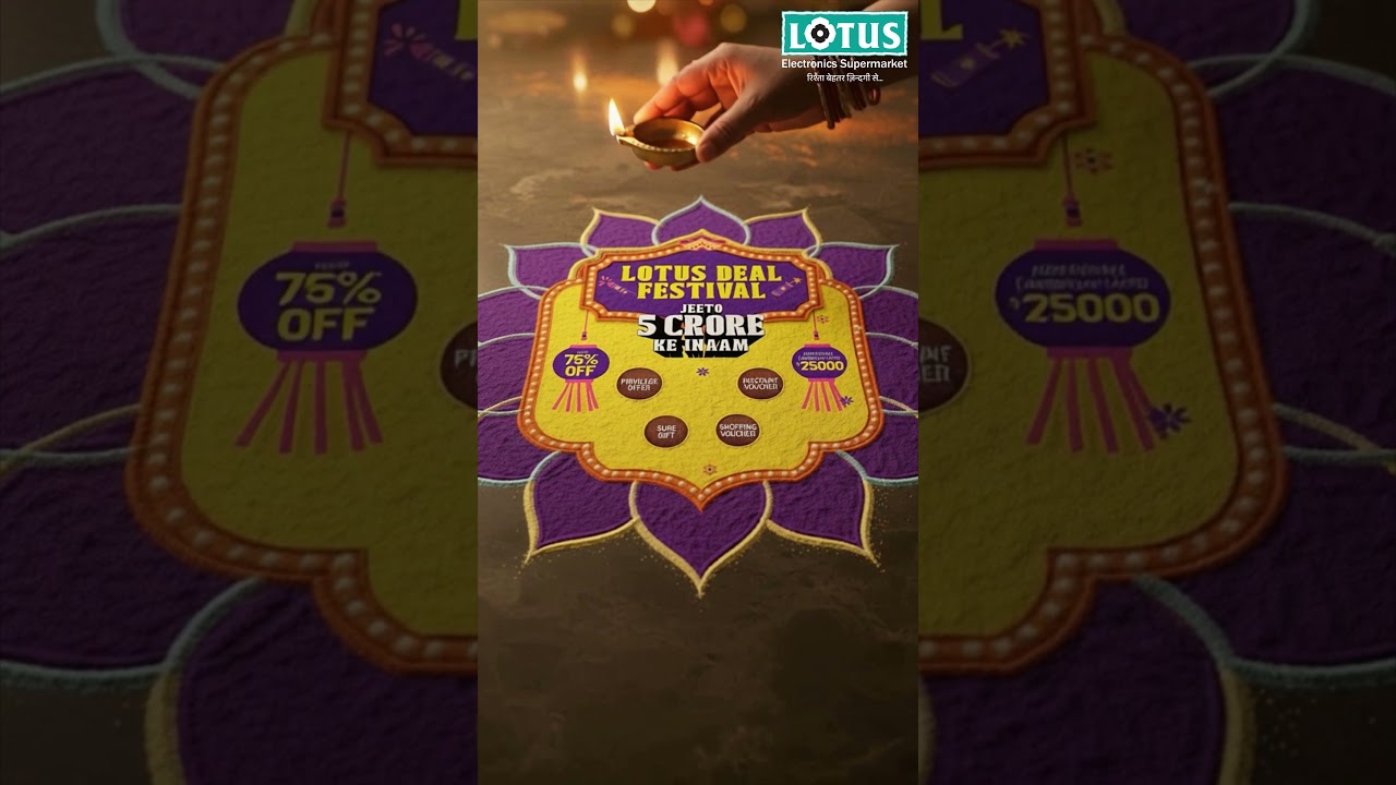 Lotus Deal Festival | Up to 75% OFF on Electronics | TVs, Mobiles, ACs & More!