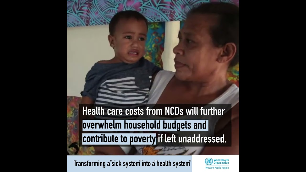 Transforming noncommunicable disease prevention and control