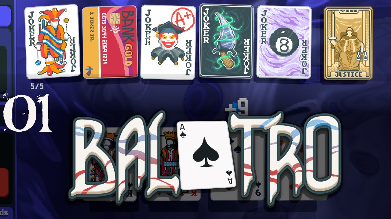 SB Plays Balatro 01 - Late To The Party