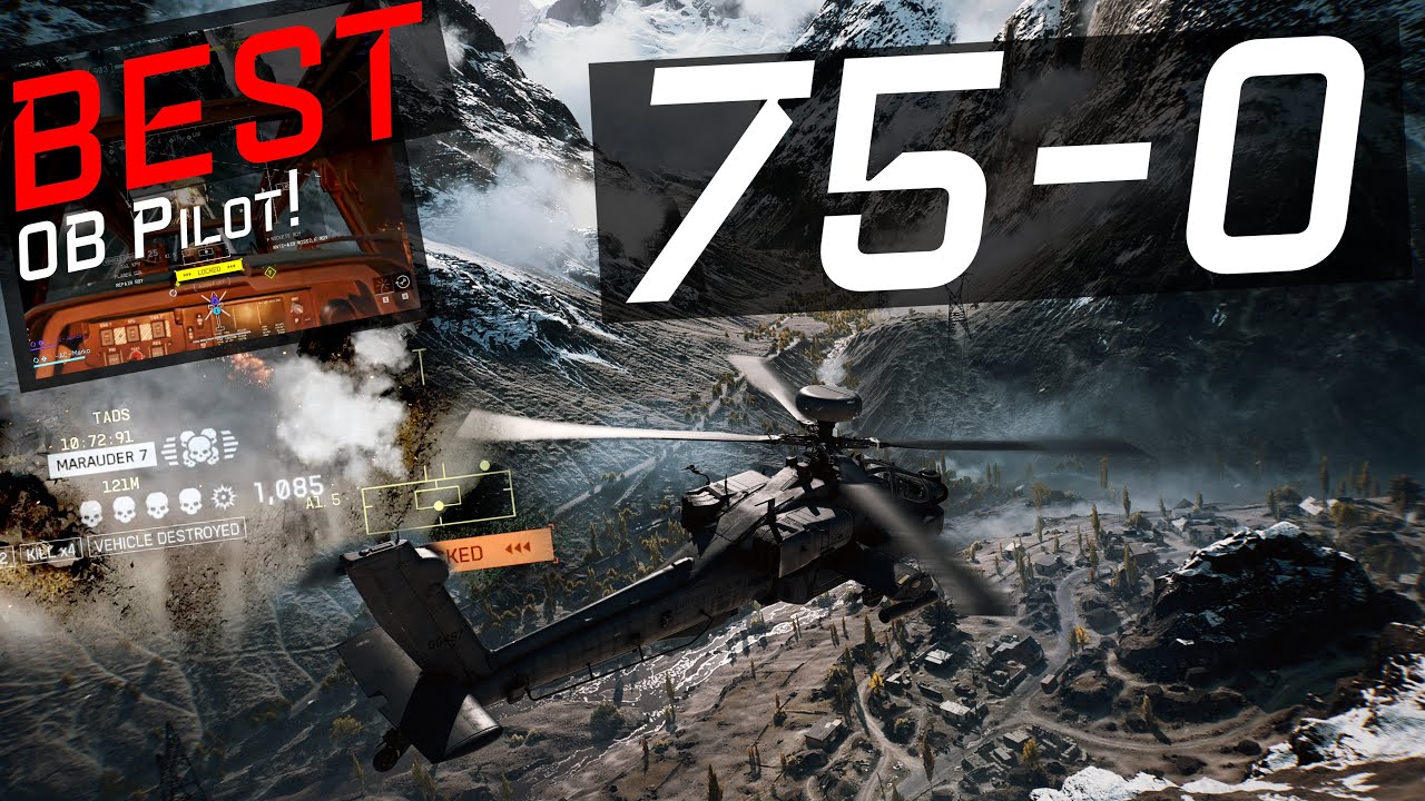 BF 6 Helicopter Perfect Match (75)-0 | Apache Gameplay Dual POV