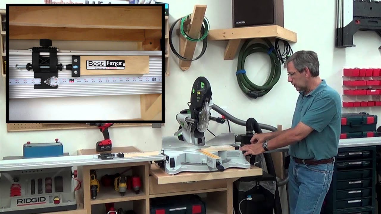 Ultimate Miter Saw Station Part 2 - FastCap Best Fence System