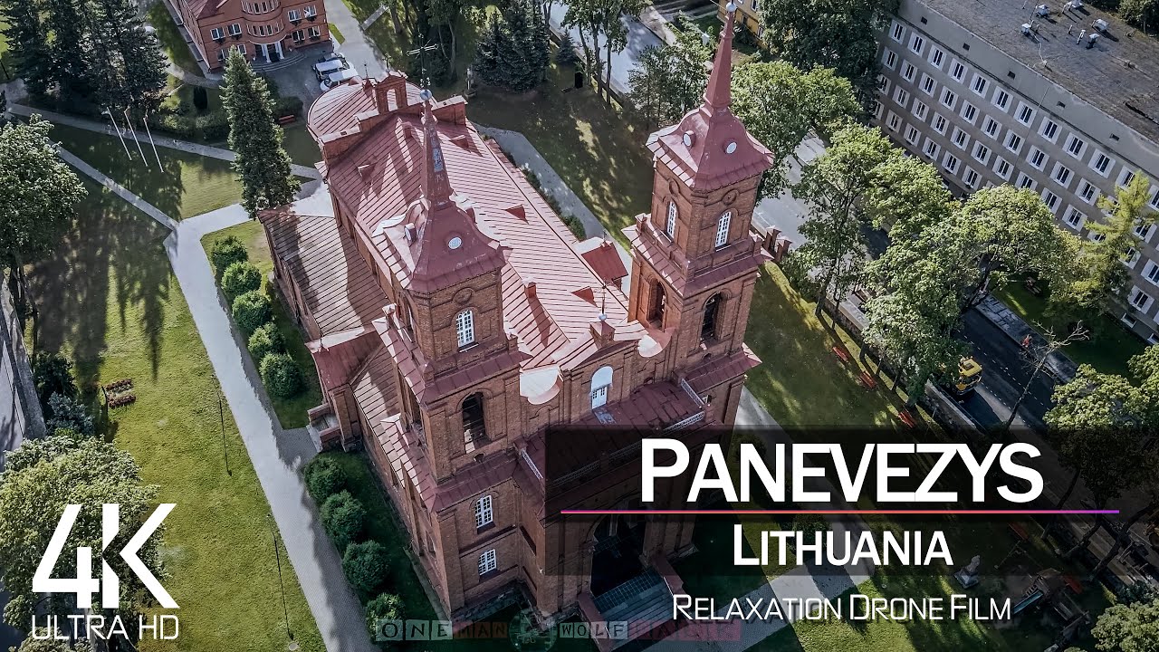 【4K】Panevezys from Above 🔥 LITHUANIA 2021 🔥 Cinematic Wolf Aerial&trade; Drone Film