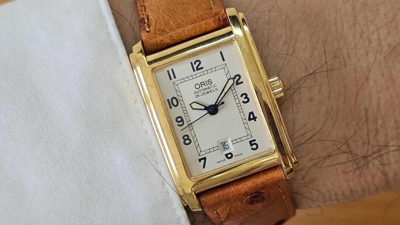 Oris tank art deco automatic khí chất của sự lịch lãm