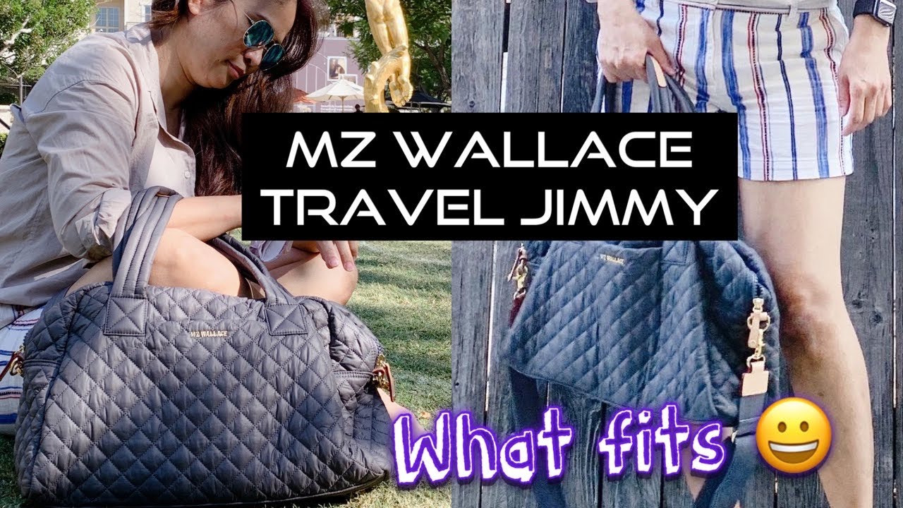 MZ WALLACE TRAVEL JIMMY BAG REVIEW ✨ AND WHAT FITS INSIDE ✨