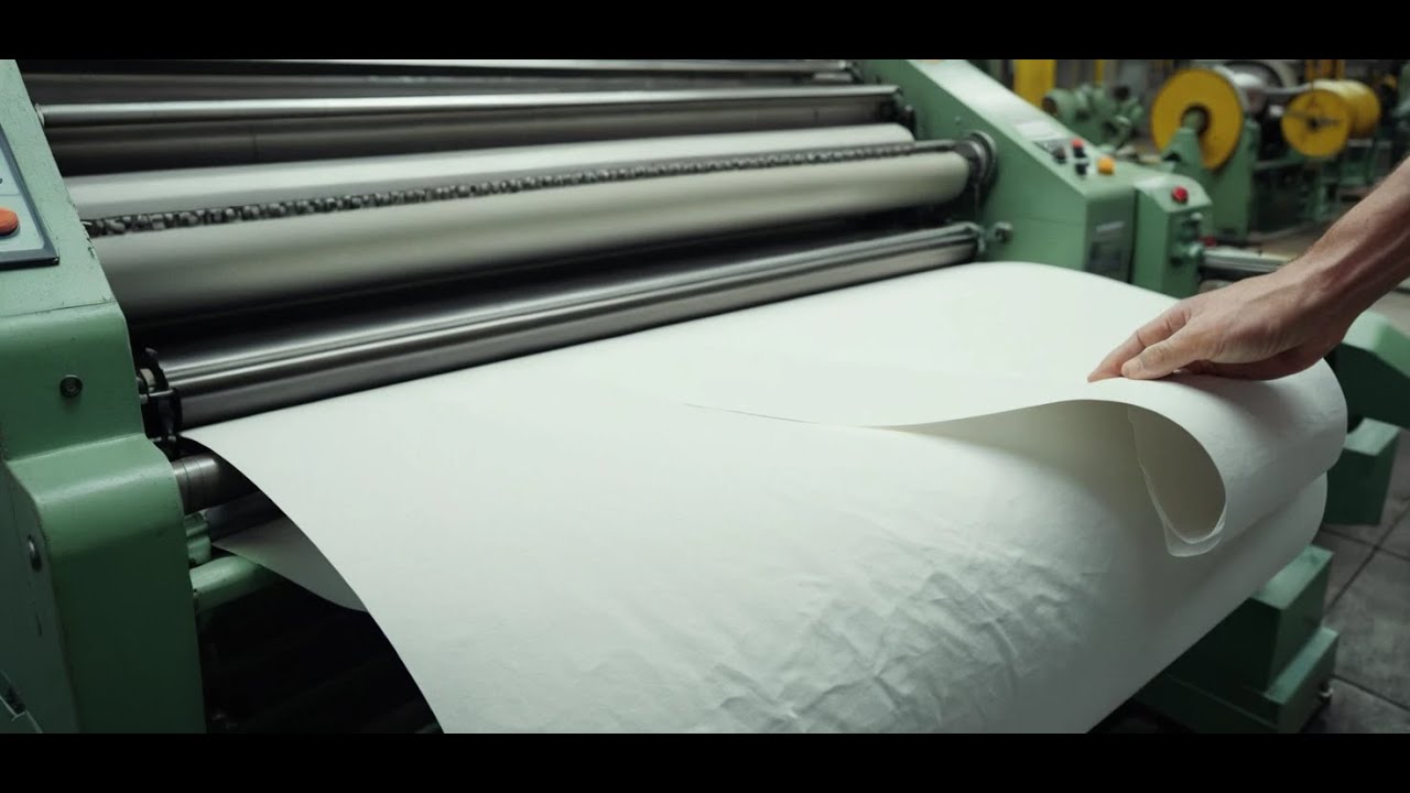 De l'Arbre &agrave; la Feuille  Le Processus de Fabrication du Papier