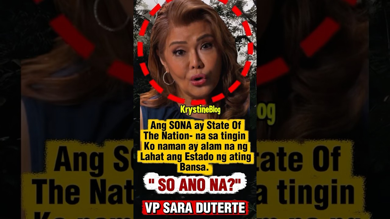 SONA- SO ANO NA? - Sen. Imee Marcos #shorts #sona