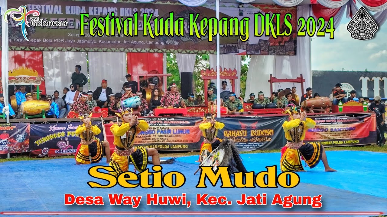 FESTIVAL KUDA KEPANG DEWAN KESENIAN LAMPUNG SELATAN 2024 | JARANAN SETIO MUDO WAY HUWI | MKO-579