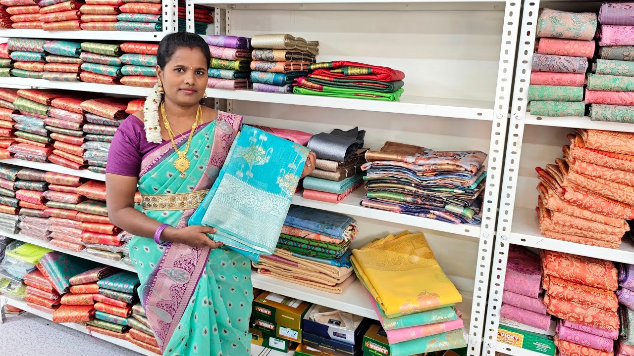 |Nithi tex | Elampillai sarees collection | lowest price | elampillai sarees | Banarasi silk cotton