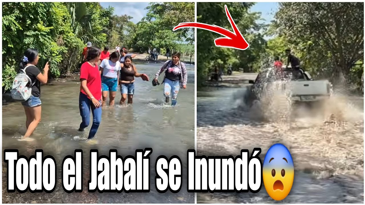 🔴Dios Mio Fuerte Tormenta Azotó a Todo el Jabalí, Fuertes 1nundaciones?😱