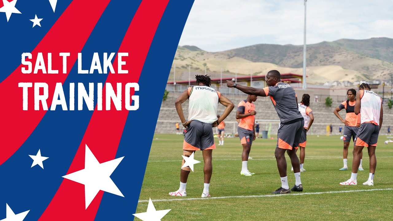 Palace U21 squad train under the Salt Lake City sun 😎
