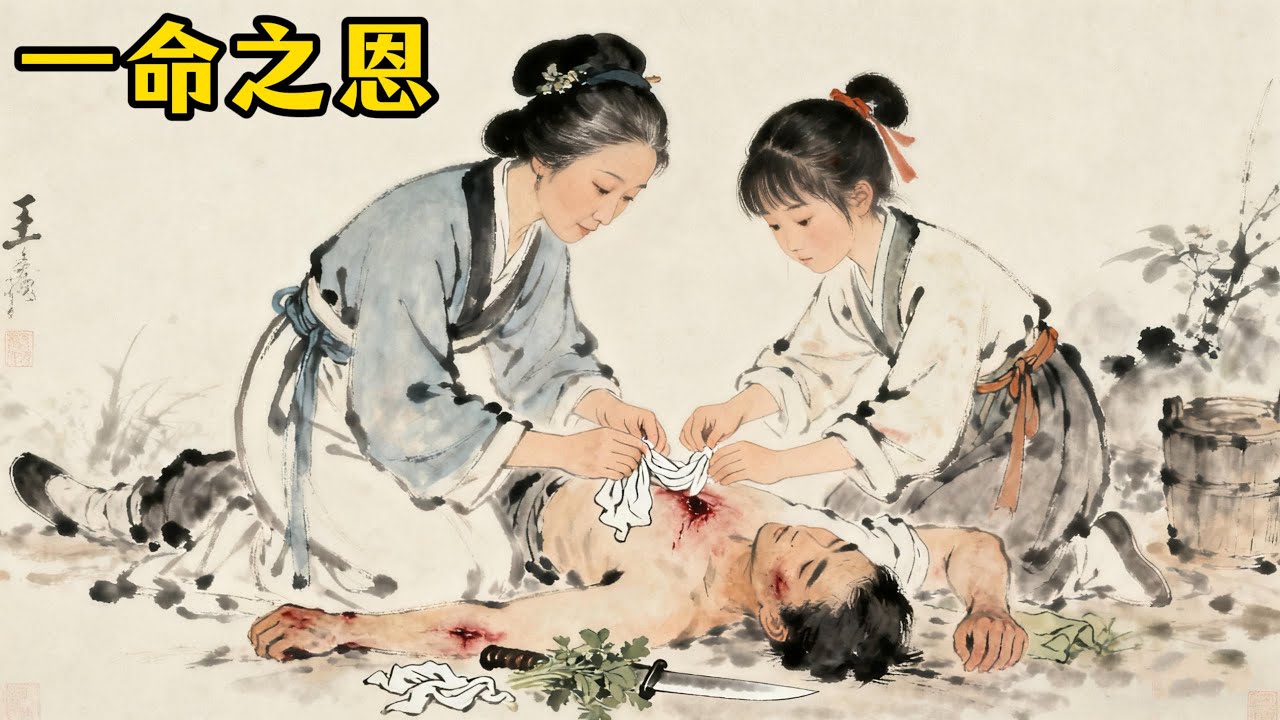 我和母親相依為命，有天我收留了個渾身是傷的乞丐，被村民罵 “傻”，直到某天官差上門，才知他是個大人物... 