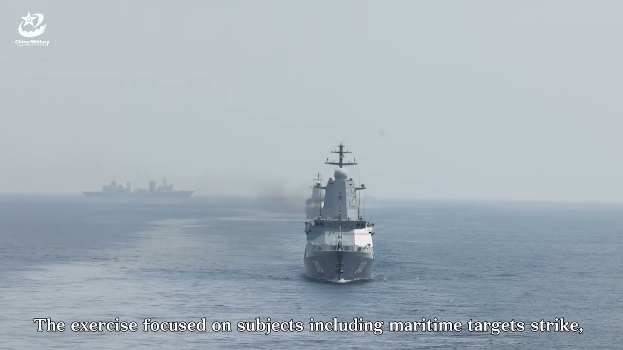 Maritime phase of China-Iran-Russia &ldquo;Security Belt-2025&rdquo; joint exercise concludes