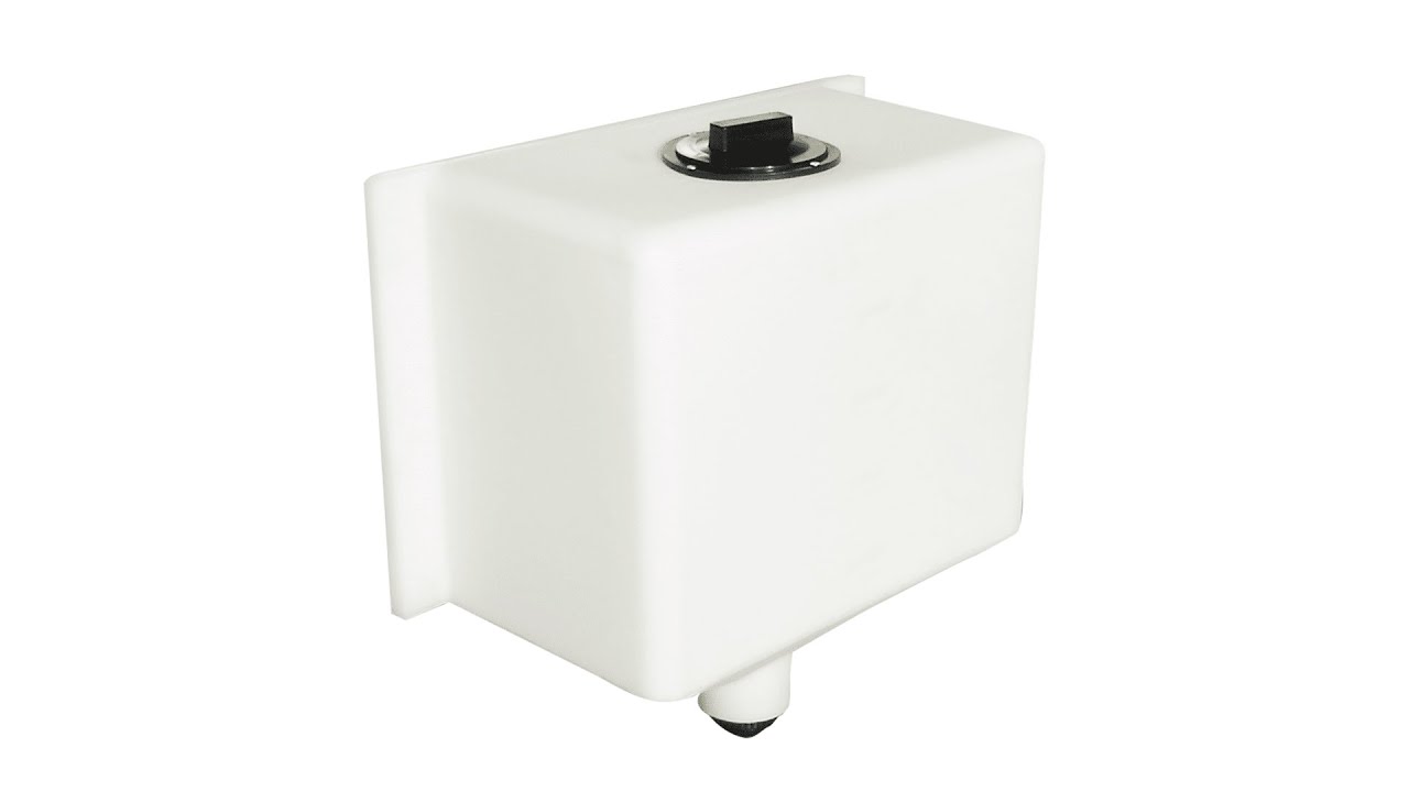 Dunmiers 15 Gallon Cone Bottom Auto Detailing tanks