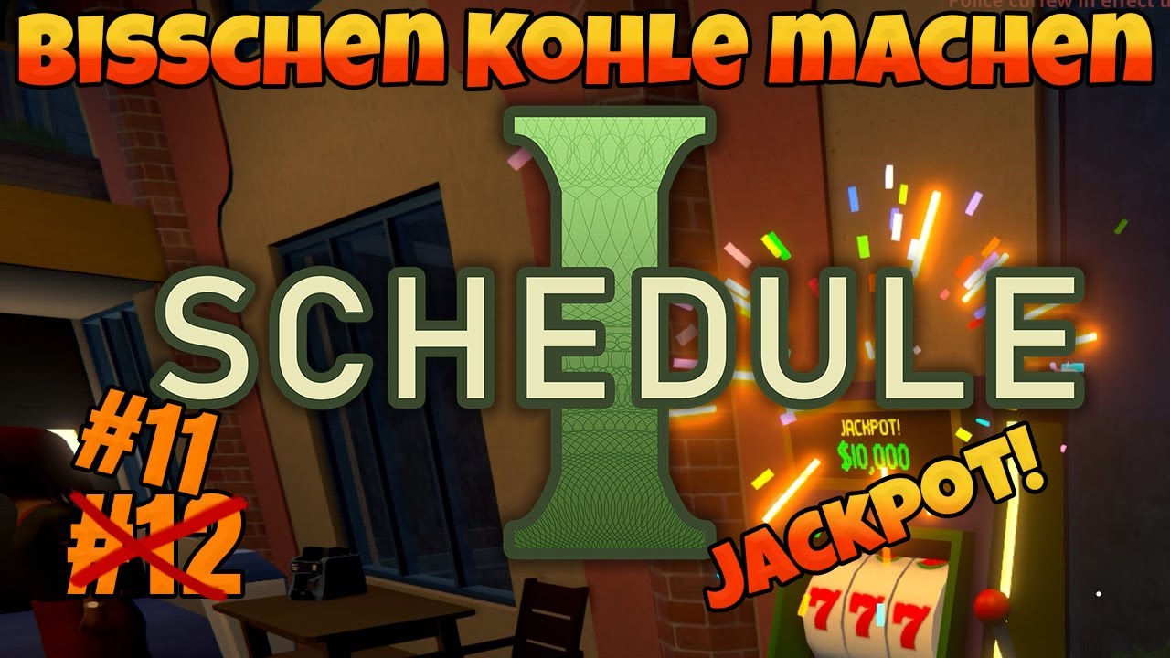 Schedule I | #drölf Bisschen zocken, bisschen kochen | ZWEIPNKTNLL