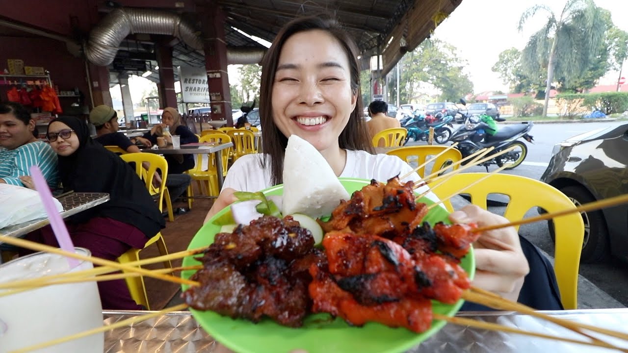 This is how we enjoyed Satay in Malaysia...