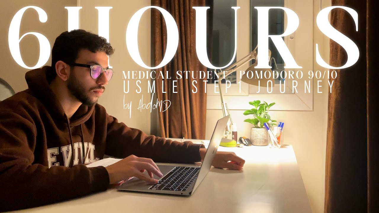 6-Hour LIVE Study With Me 👨🏻‍⚕️ | Cozy Campfire Ambience | 90-10 Pomodoro Timer | USMLE STEP 1