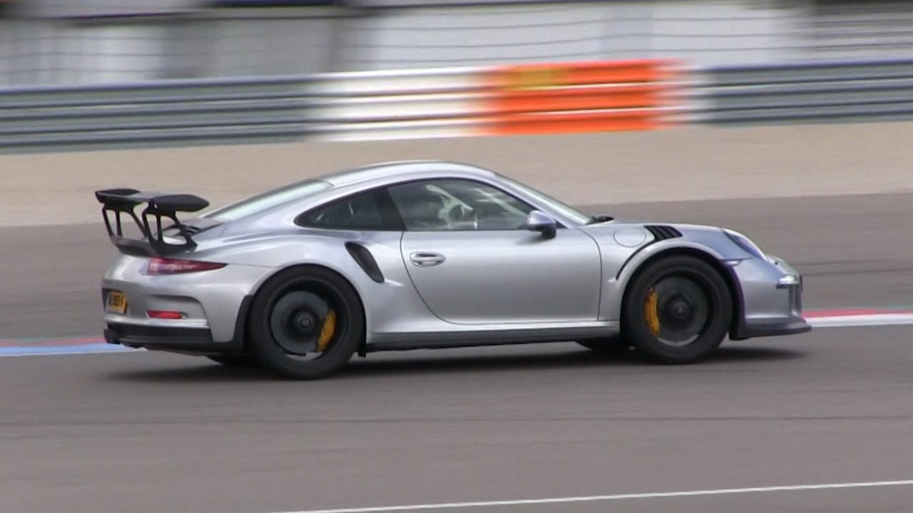 LOUD Porsche 991 GT3RS w/ iPE Exhaust on the track | Downshifts + Accelerations + REVS