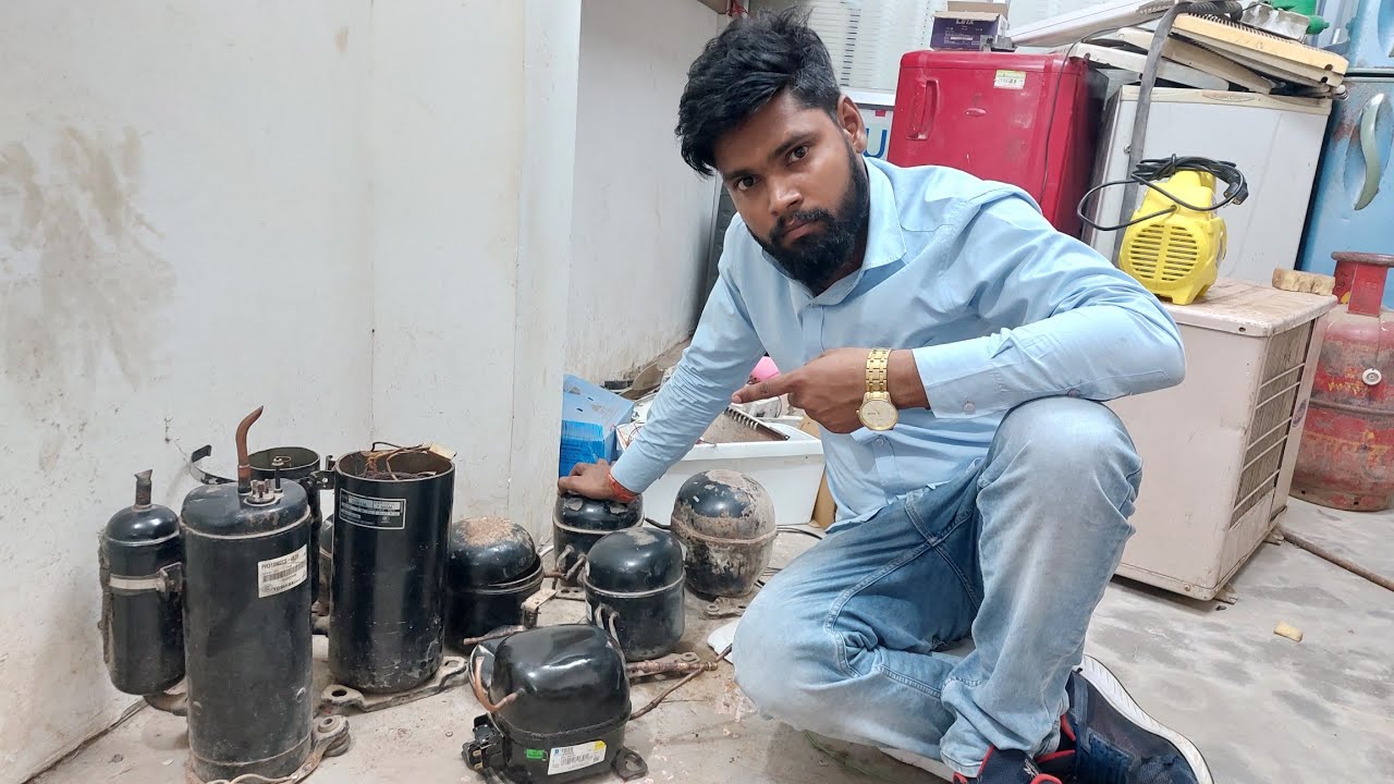 What is Compressor in Side Practical !! ठंढा करने वाली मशीन का दिमाक