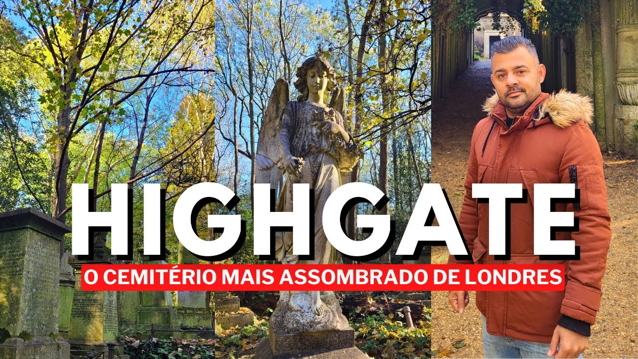 Londres Assombrada: Cemitério de Highgate - O Cemitério Mais Assombrado de Londres