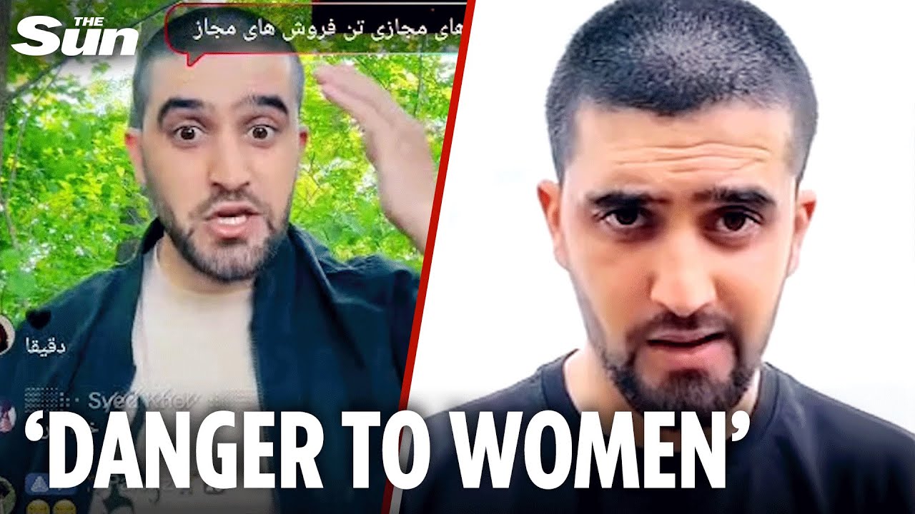 Channel migrant who TAUNTED Brits on TikTok filmed sick 'how to kill your wife' rant