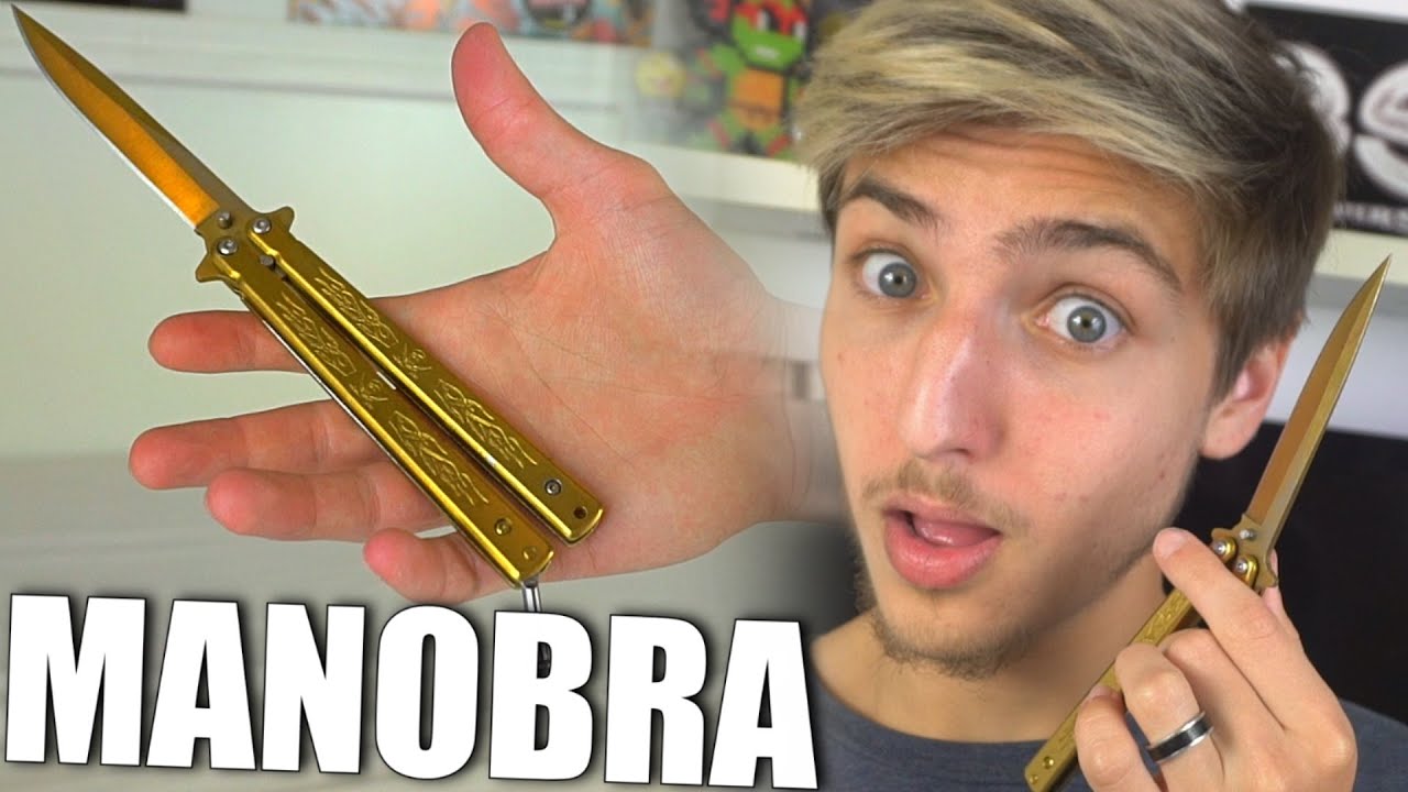 5 MANOBRAS MAIS FÁCEIS COM FACA #2!!! - Faca Butterfly