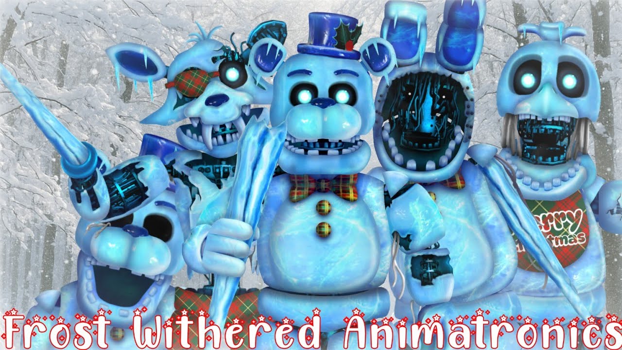 FNAF | Frost Withered Animatronics – Remake Completo em Speed Edit
