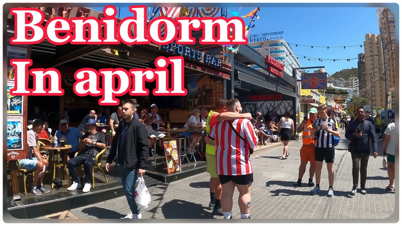 benidorm 2024/benidorm vlog/calle gerona  BRITISH PUBS & BARS  costa Blanca #benidorm