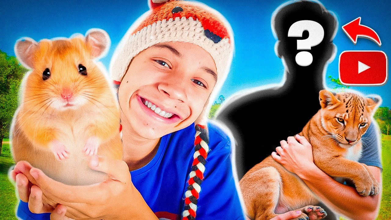 Revelei os Pets dos YOUTUBERS Famosos