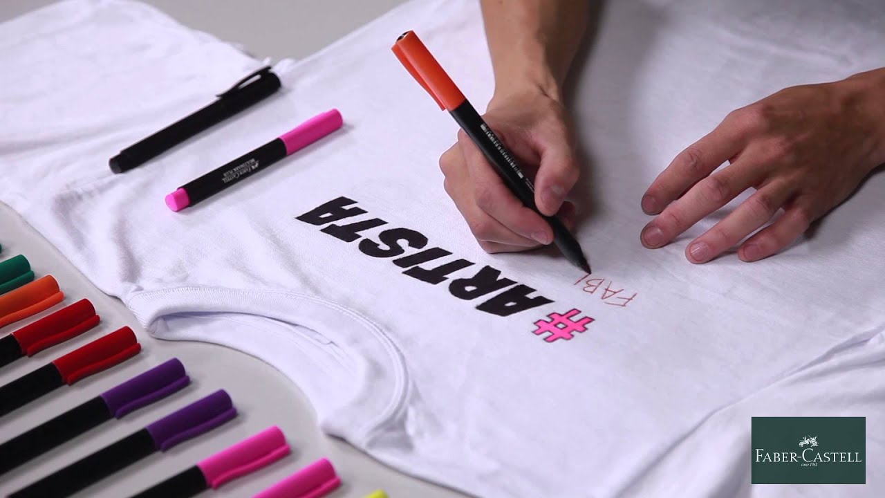Faber-Castell - CAPSULA - MARCADOR MULTIMARK SOBRE CAMISETA