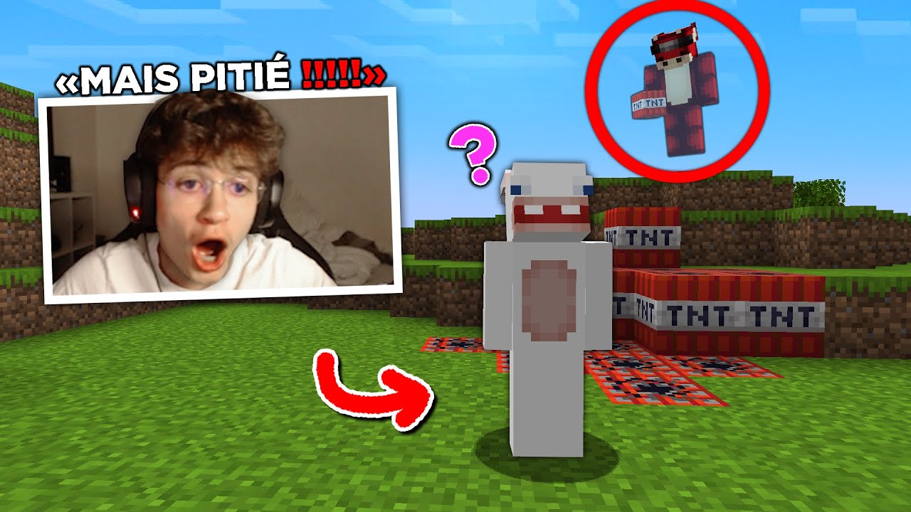 J'ai Secrètement Ruiné son EVENT Minecraft pour le rendre FOU ! (désolé..)