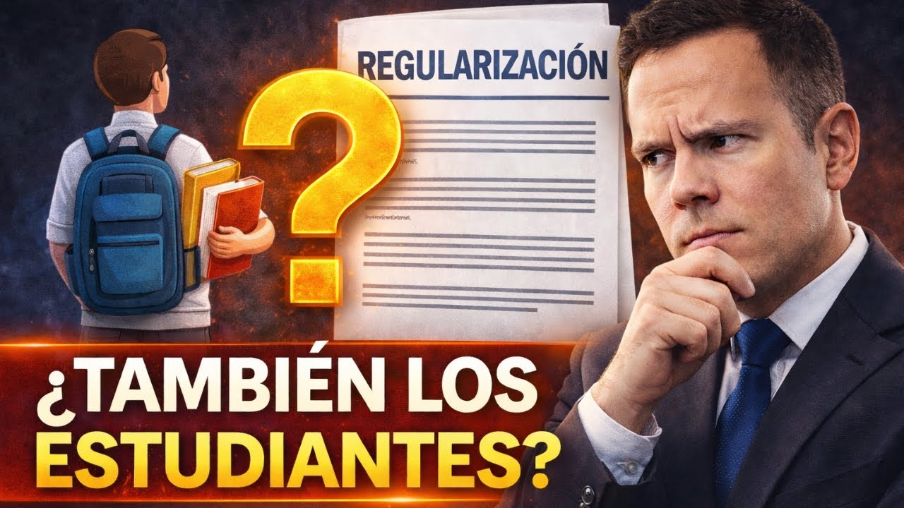 🎓ESTUDIANTE: Descubre si la REGULARIZACIÓN EXTRAORDINARIA te beneficia❓
