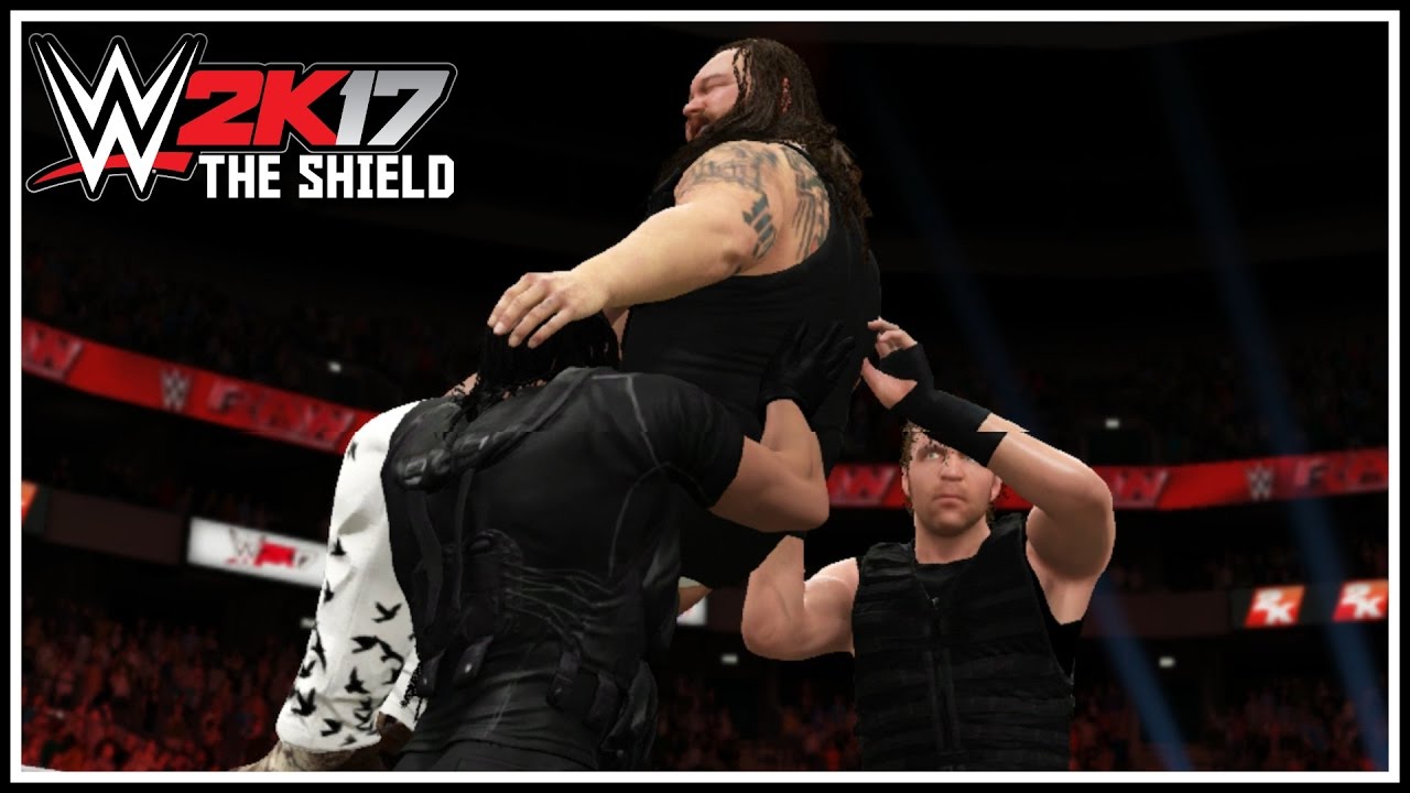 WWE 2K17 - THE SHIELD Triple Powerbomb OMG Moment, New Moves/Finishers, Entrance & More! [PS4]
