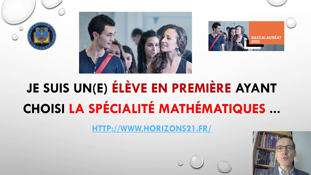Présentation option maths complémentaires