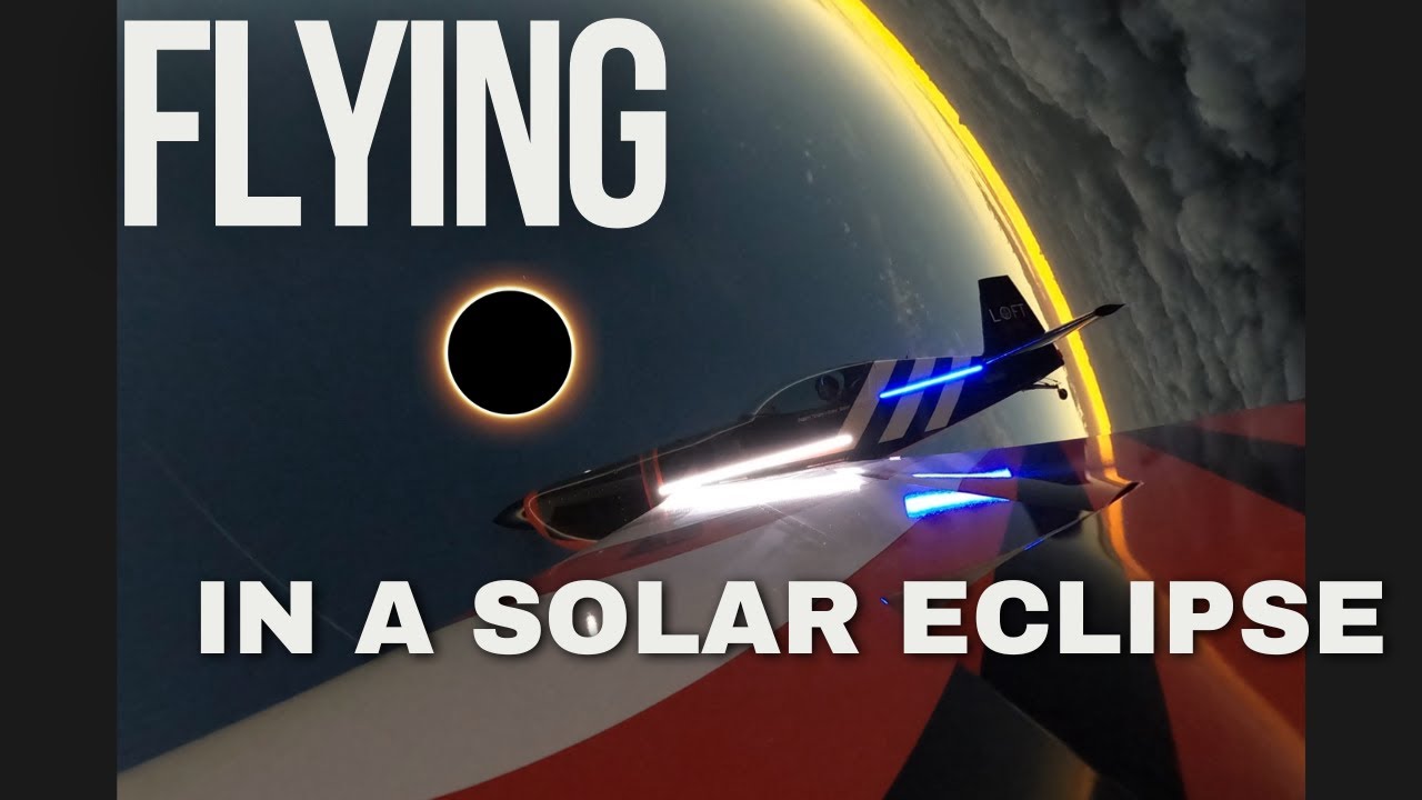 Totality Flying - I flew aerobatics in a solar eclipse!