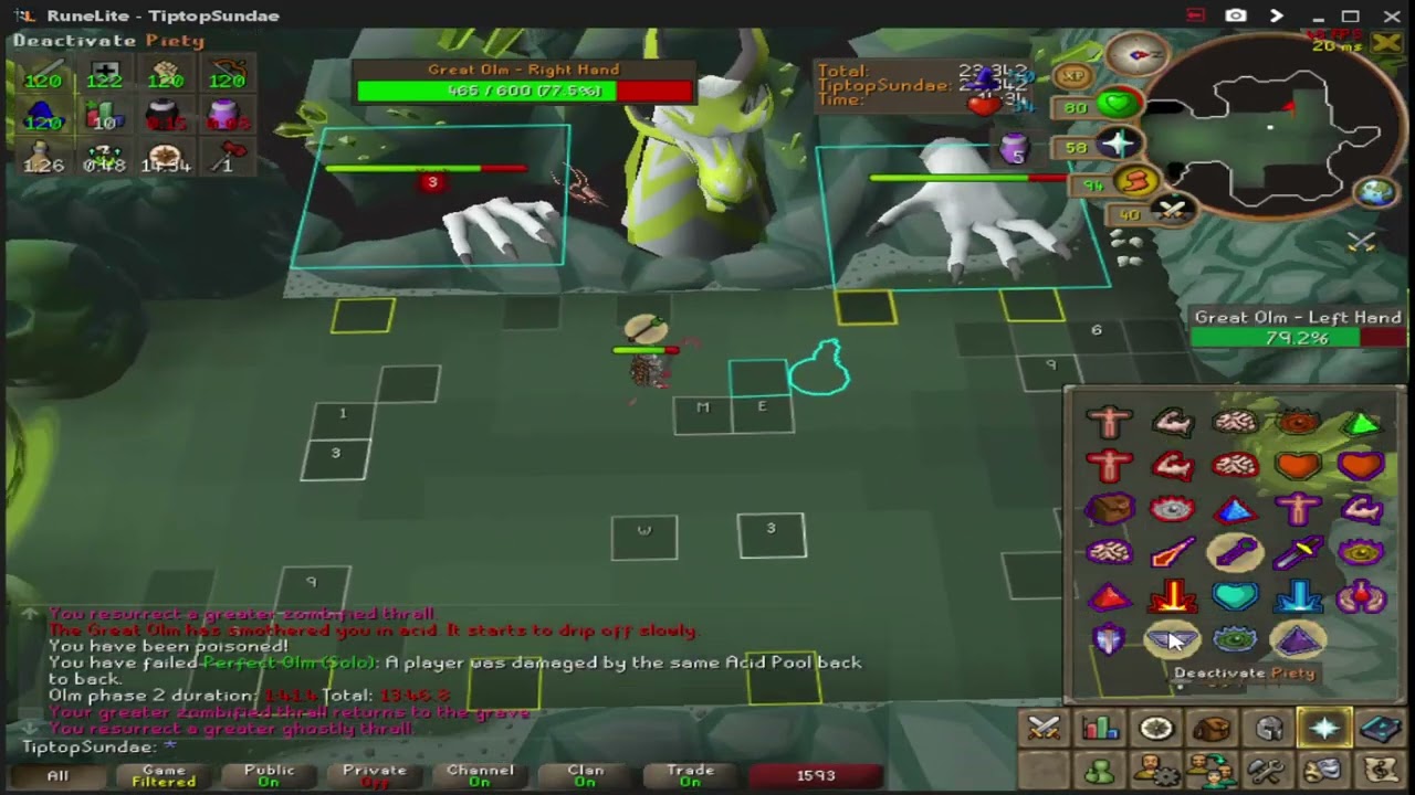 Olm Shadow/Scythe Example (7:24)